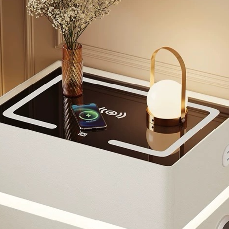 C16 smart bedside table illuminated wireless charging top, original product detail