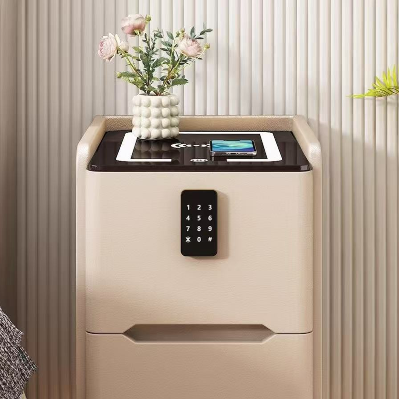 C7 smart bedside table top surface with wireless charging controls, original product detail