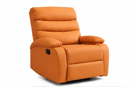 03 Upholstered Lounge Chair - front three-quarter product view