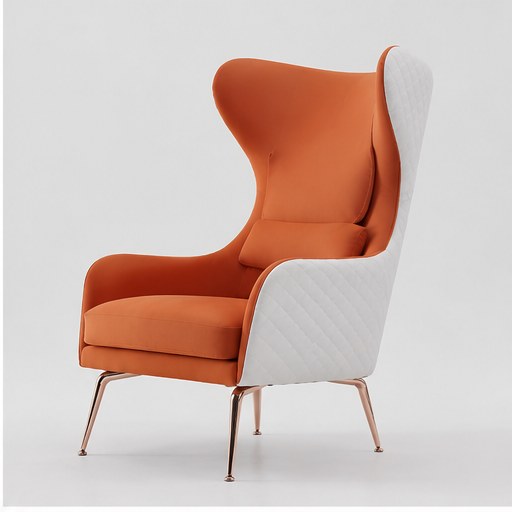 2031 Upholstered Lounge Chair - alternate product view
