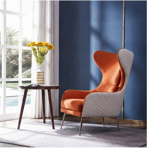 2031 Upholstered Lounge Chair in a realistic lifestyle setting