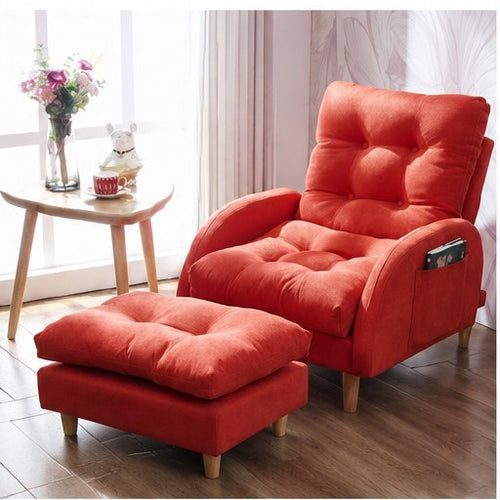 2033 Upholstered Lounge Chair in a realistic lifestyle setting