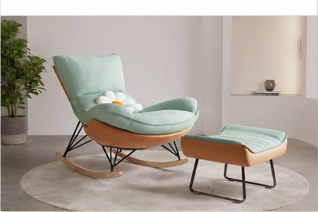 2039-A Upholstered Rocking Lounge Chair - interior setting