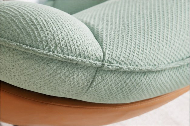 2039-A Upholstered Rocking Lounge Chair - upholstery detail