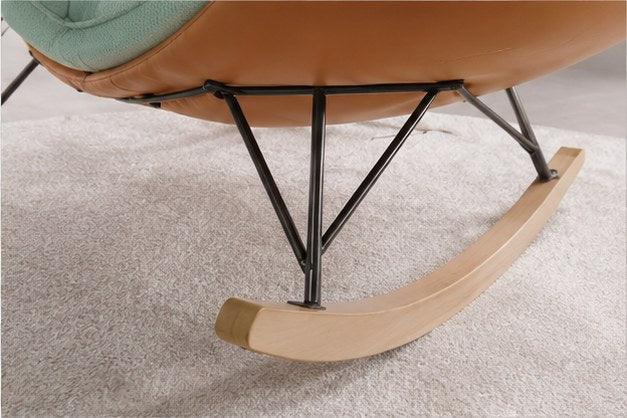2039-A Upholstered Rocking Lounge Chair - construction detail