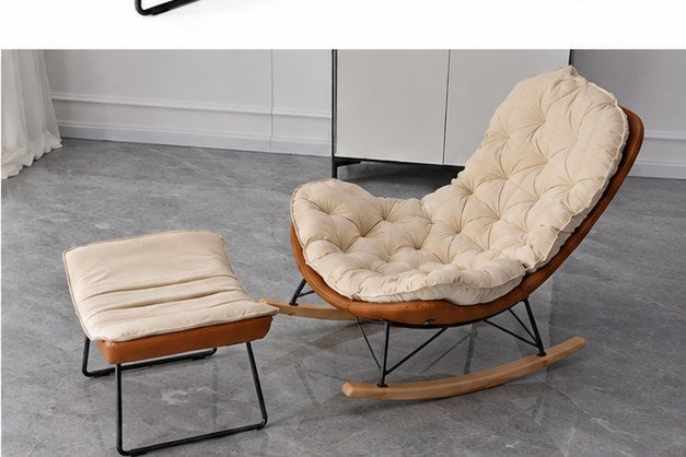 2101A Upholstered Rocking Lounge Chair - interior setting