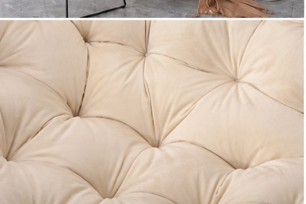 2101A Upholstered Rocking Lounge Chair - upholstery detail