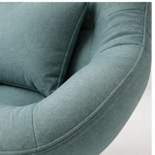 2102 Upholstered Swivel Lounge Chair - upholstery detail