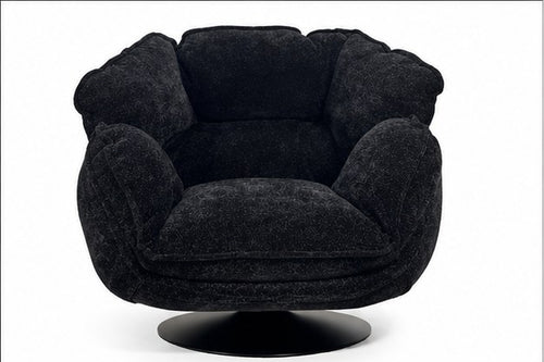 2106 Upholstered Lounge Chair - front three-quarter product view