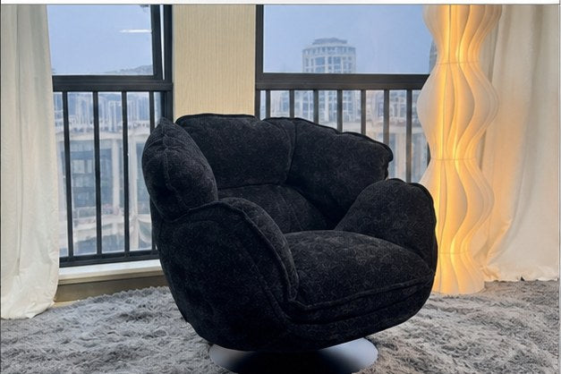 2106 Upholstered Lounge Chair in a realistic lifestyle setting
