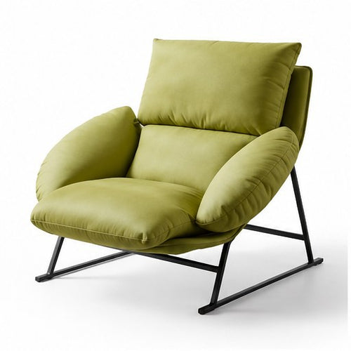 2109 Dragonfly Upholstered Lounge Chair - front three-quarter product view