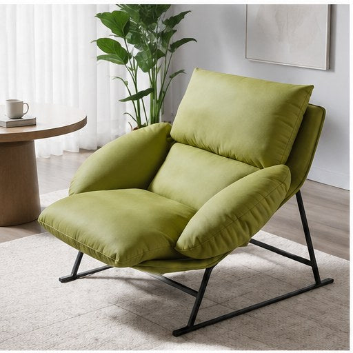 2109 Dragonfly Upholstered Lounge Chair in a realistic lifestyle setting