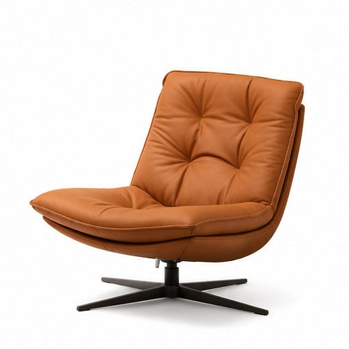 2139-A Upholstered Swivel Lounge Chair - front three-quarter product view