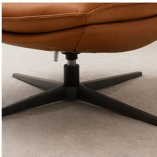2139-A Upholstered Swivel Lounge Chair - construction detail