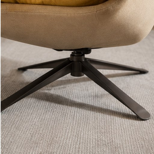 2142 Upholstered Swivel Lounge Chair - construction detail