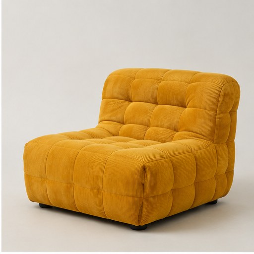 2146 Corduroy Foam Lounge Chair - alternate product view