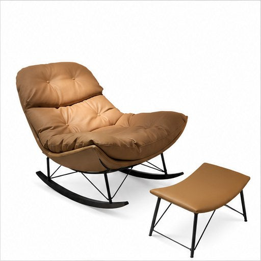 808 Upholstered Rocking Lounge Chair - alternate product view