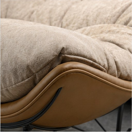 808 Upholstered Rocking Lounge Chair - upholstery detail