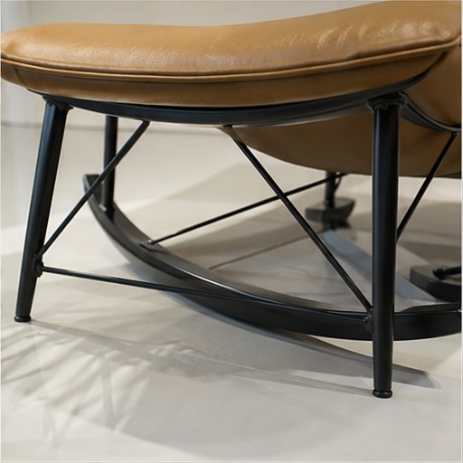 808 Upholstered Rocking Lounge Chair - construction detail