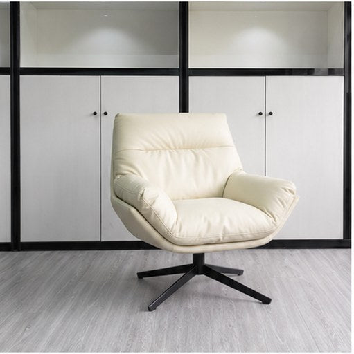 901 Upholstered Swivel Lounge Chair in a realistic lifestyle setting