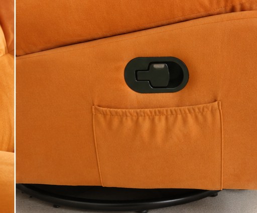 9016 Upholstered Recliner Chair - construction detail