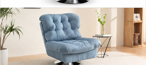 9016 Upholstered Swivel Lounge Chair in a realistic lifestyle setting