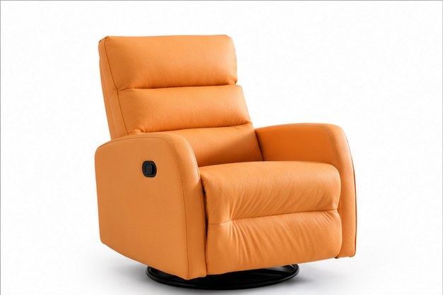 A001 Upholstered Recliner Chair - front three-quarter product view