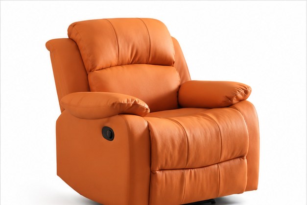 A003 Upholstered Recliner Chair - front three-quarter product view
