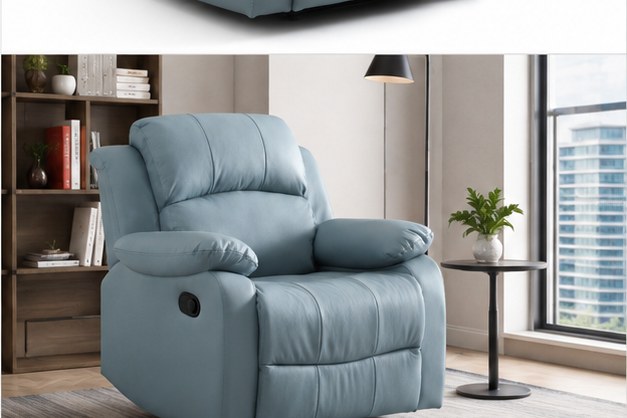 A003 Upholstered Recliner Chair - interior setting