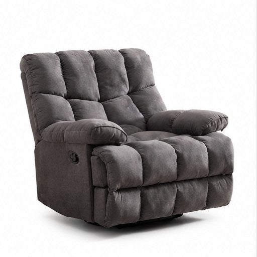 A006 Upholstered Recliner Chair - front three-quarter product view