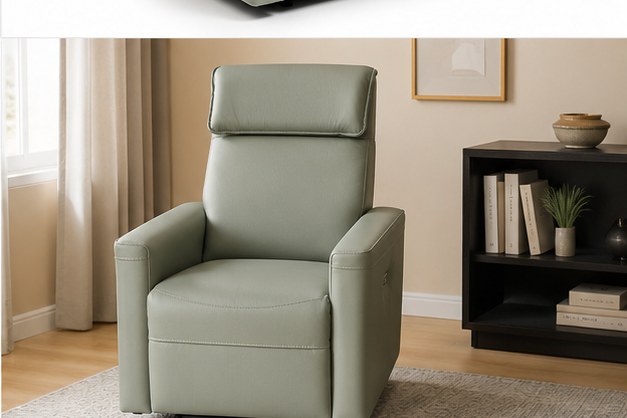 A007 Upholstered Recliner Chair - interior setting