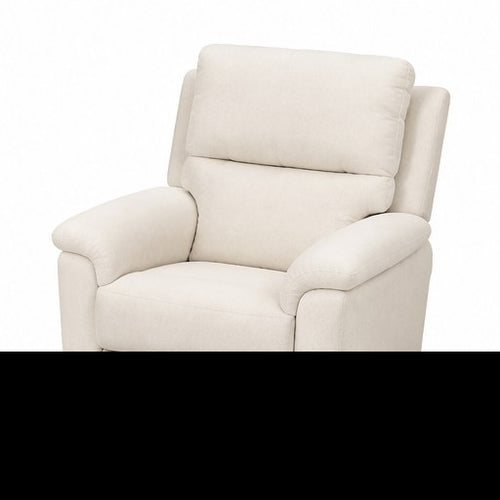 A010 Upholstered Recliner Chair - front three-quarter product view