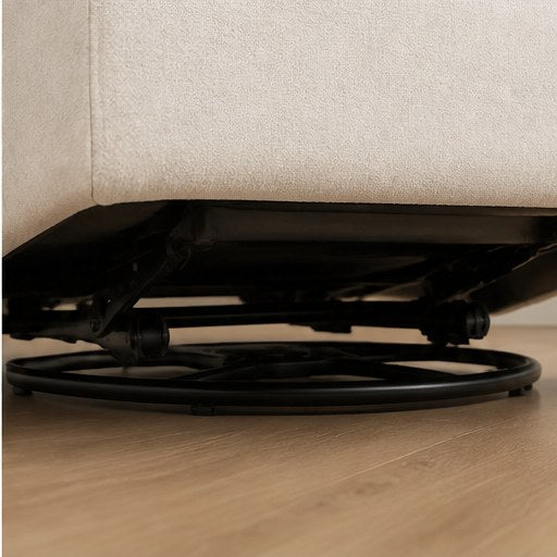 A010 Upholstered Recliner Chair - construction detail