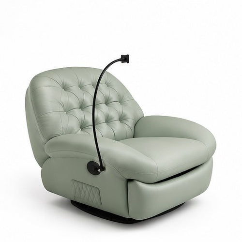A011 Upholstered Recliner Chair - front three-quarter product view