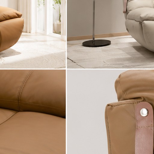 A012 Upholstered Recliner Chair - interior setting
