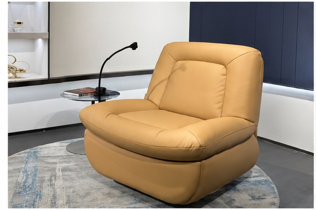 A013 Upholstered Recliner Chair - project setting