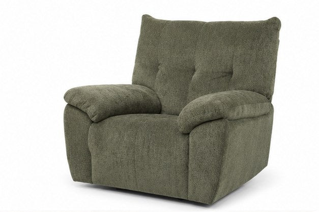 A015 Upholstered Recliner Chair - front three-quarter product view