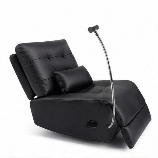 A019 Upholstered Recliner Chair - front three-quarter product view