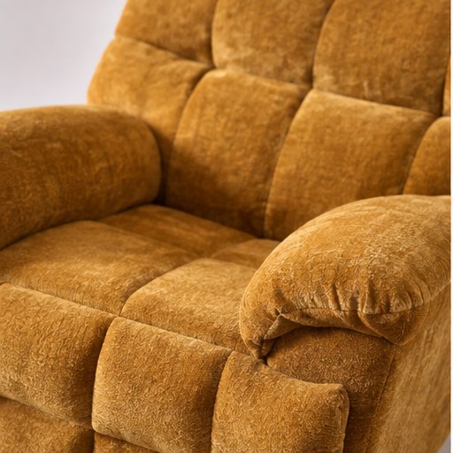 A021 Upholstered Recliner Chair - upholstery detail