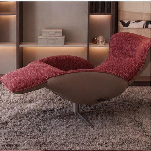 A023 Upholstered Recliner Chair - project setting