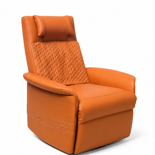 A026 Massage Recliner Chair - front three-quarter product view