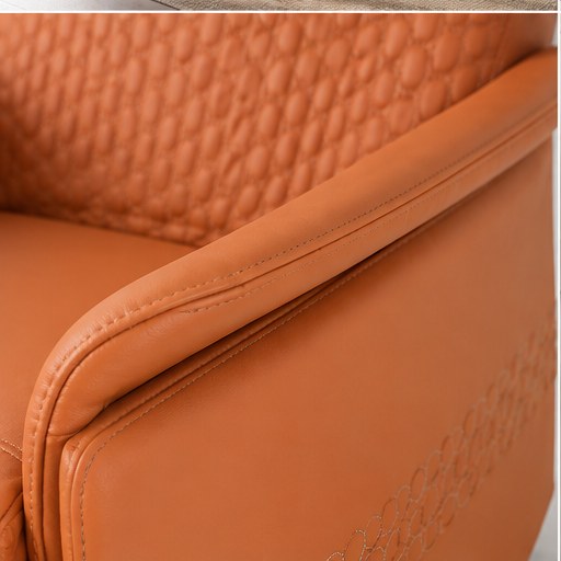 A026 Massage Recliner Chair - upholstery detail