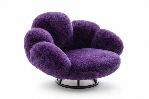 C07 Paw Sculptural Lounge Chair - front three-quarter product view