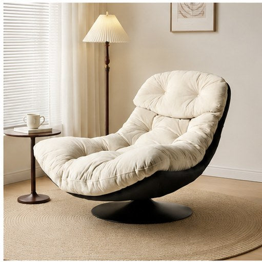 C08 Upholstered Swivel Lounge Chair - interior setting