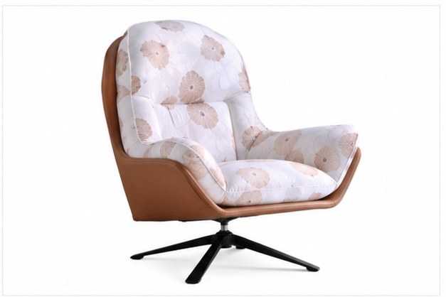 C10 Upholstered Swivel Lounge Chair - alternate product view