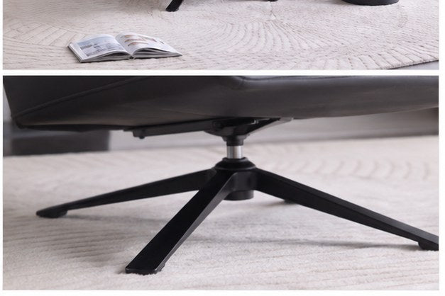 C10 Upholstered Swivel Lounge Chair - construction detail