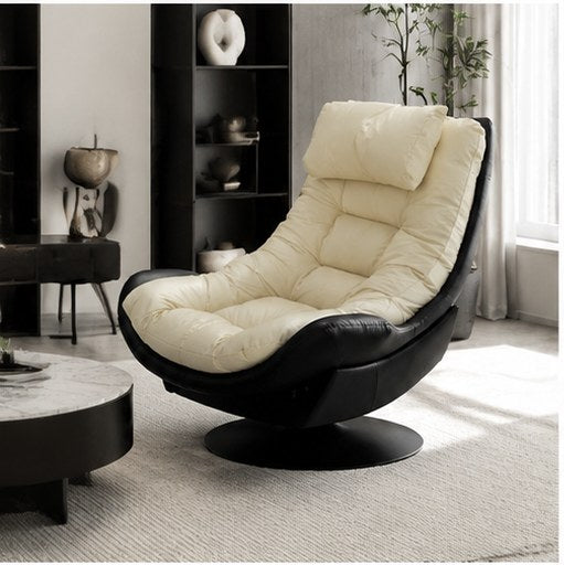 C11 Upholstered Swivel Lounge Chair in a realistic lifestyle setting