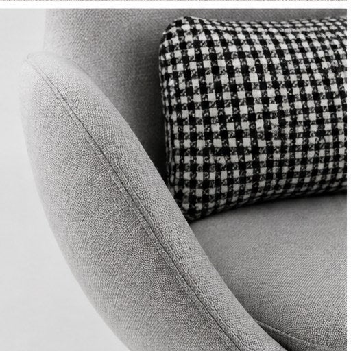 C12 Upholstered Swivel Lounge Chair - upholstery detail