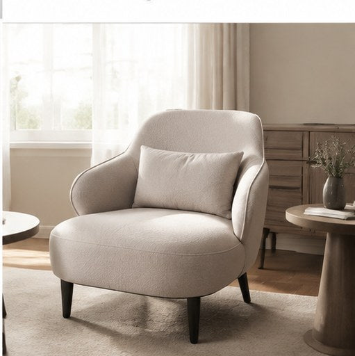 C13 Upholstered Swivel Lounge Chair - interior setting