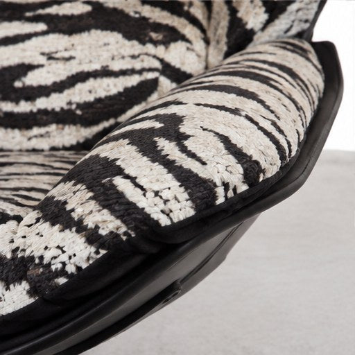 C16 Upholstered Swivel Lounge Chair - upholstery detail